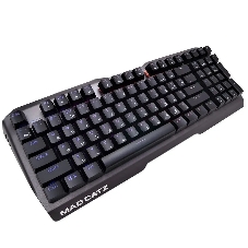 Клавиатура проводная игровая Mad Catz S.T.R.I.K.E. 13 US БЕЗ РУССКОЙ РАСКЛАДКИ черная (CHERRY MX RED Switch, 96 кл., RGB подсветка, USB)