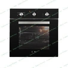 Духовой шкаф электрический встраиваемый LEX EDM 073 BL черный