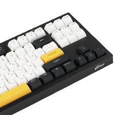 Клавиатура проводная Ritmix RKB-587BL синий-белый-оранжевый