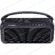 Колонка портативная Hyundai H-PS1007 черный 60W 2.0 BT 10м 2600mAh