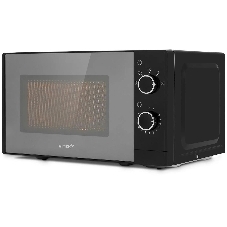 Микроволновая печь Vitek VT-MW2020 черный/хром, 20 л, 700 Вт, переключатели — поворотный механизм