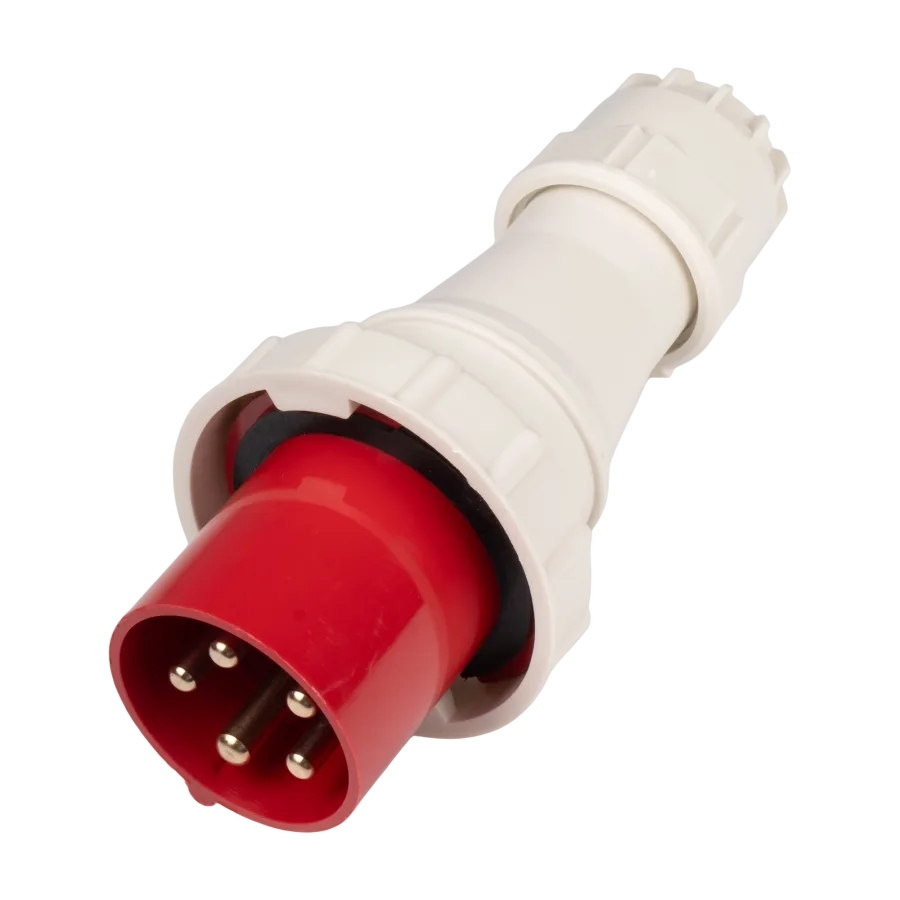 Вилка переносная PPC 035 3Р+РЕ+N 63А 380В IP67 Jazzway