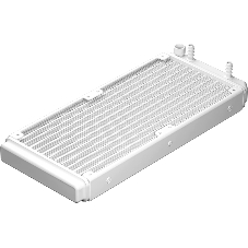 Система охлаждения PCCooler DA240 ARGB WH (270W, 240мм, белый, ARGB/ Fans: 2x120мм, 73.6CFM, -dBA, 1800RPM/ Pump height 55мм, -dBA, 3000RPM, Rad thickness 27мм/ S: 1851, 1700, 1200, 20XX, 115X, AM5, AM4)
