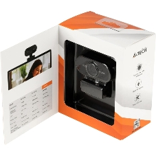 Веб-камера A4Tech PK-930HA 1920x1080, 30 кадр/с, USB Type-A, микрофон, автоматическая фокусировка, универсальное крепление