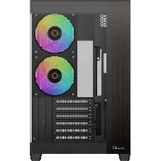 Корпус Ocypus Delta C74 ARGB Black, Midi-Tower, чёрный, 2 x 120 мм