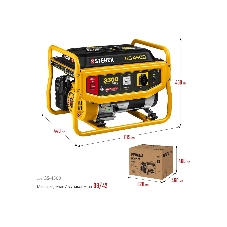Электрогенератор бензиновый STEHER GS-4500, 3.3 кВт, 72 дБ, 39 кг