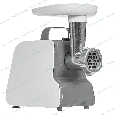 Мясорубка электрическая АКСИНЬЯ КС-2007С белый, 2000 Вт, 2.0 кг/мин, реверс, защита от перегрузки, насадки - 5