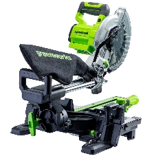 Торцовочная пила Greenworks GD24MS216 4800об/мин d=216мм