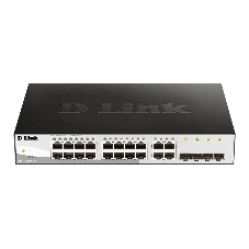 Коммутатор D-Link DGS-1210-16/G2A, 16×1 Гбит/с + 4×1 Гбит/с Combo, настраиваемый