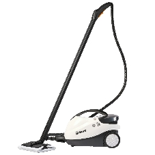 Пароочиститель Bort BDR-2500-RR-Iron белый/черный, напольный, 2300 Вт, 45 г/мин, 1500 мл