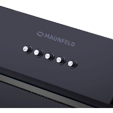 Вытяжка встраиваемая Maunfeld Trapeze 601GG черный, 60 см, 1150 куб. м/ч, 54 дБ
