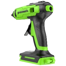 Пистолет клеевой аккумуляторный GreenWorks G24GLG, 24V, 11 мм, без АКБ и ЗУ (3502207)