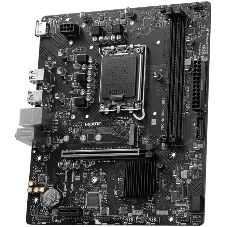 Материнская плата MSI PRO H610M-S DDR4, LGA 1700, Intel H610, 2xDDR4, 2xSATA, 1xM.2, 1xPCIe 4.0 x16, 1xPCIe 3.0 x1, 1xHDMI, 1x1Gb LAN, 4xUSB 2.0, 2xUSB 3.2 Gen 1, 3x3.5 мм, 7.1, Micro-ATX