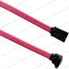 Кабель Buro SATA SATA 0.5м (BU-SATA-SATA-ANG-LOCK) красный