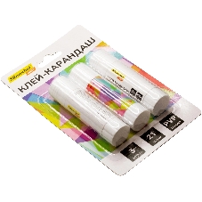 Клей-карандаш Silwerhof Daily 21гр ПВП блистер (упаковка:3шт)