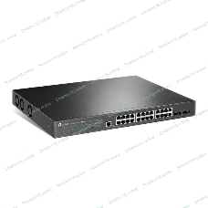Коммутатор управляемый TP-Link TL-SG3428XPP-M2 JetStream уровня 2+ с 24 портами 2,5 Gbит/с (8 портов PoE++, 16 портов PoE+) и 4 портами SFP+ 10 Gbит/с