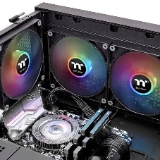 Вентилятор для корпуса Thermaltake CT120 Sync ARGb 120х120x25 черный 4-pin 25.8дБ (упак.:2шт) (CL-F149-PL12SW-A) Ret