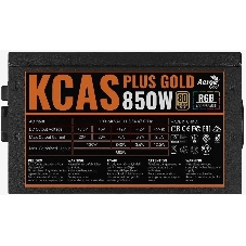 Блок питания Aerocool/Formula KCAS PLUS GOLD 850W (850W, ATX v2.4, APFC, Fan ARGB 12cm, 80+ Gold, Retail)