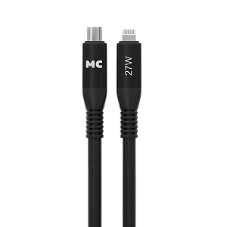 Дата-кабель MORE CHOICE (4620202554581) K83ia 2м USB 3.0A PD 27W для Lightning ng 8-pin -2 м, черный