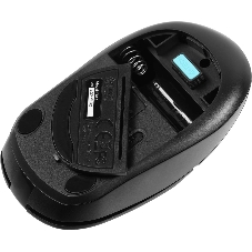 Мышь беспроводная A4Tech Fstyler FB12 черный, 1200 dpi, радиоканал, Bluetooth, USB, кнопки - 3