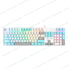 Клавиатура проводная A4Tech Bloody S510N USB белый