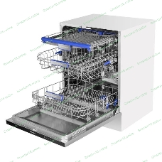 Встраиваемая посудомоечная машина Maunfeld MLP-12IM, черный, 59.8 см, 14 компл., 44 дБ, класс A++