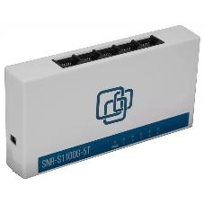 Коммутатор SNR SNR-S1100G-5T, 5×1 Гбит/с, неуправляемый