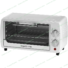 Мини-печь Galaxy Line GL 2625, белый, 8 л, 1000 Вт, таймер на 60 минут, индикатор работы, автоотключение