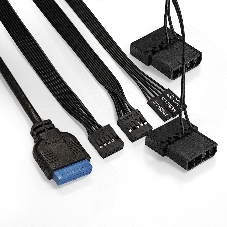 Компьютерный корпус Minitower ExeGate Mistery R2-NPX450 (mATX, БП 450NPX с вент. 12 см, 2*USB+1*USB 3.0, аудио, черный, 1 вент. 12см с RGb подсветкой и полоса на передней панели, боковая панель - закаленное стекло)