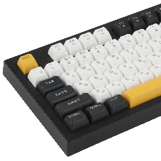 Клавиатура проводная Ritmix RKB-587BL синий-белый-оранжевый
