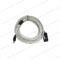 Кабель VCOM VUS7049-10M USB2.0-repeater, удлинительный активный Am-->Af 10м