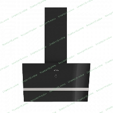 Вытяжка наклонная Elikor Rise BK 60 черный, 60 см, 750 куб. м/ч, 56 дБ