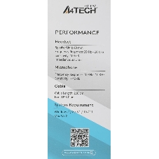 Гарнитура A4Tech Fstyler FH100U белый/черный, проводная
