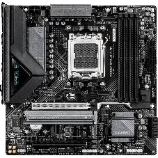 Материнская плата Gigabyte B850M EAGLE WIFI7, AM5, AMD B850, 4xDDR5, 4xSATA, 2xM.2, 1xPCIe 5.0 x16, 1xPCIe 3.0 x16, 1xHDMI, 2xDP, 1x2.5Gb LAN, Wi-Fi 7, Bluetooth 5.4, 1xUSB-C 10Gbps, 1xUSB-A 10Gbps, 2xUSB-A 5Gbps, 4xUSB-A 2.0, 1xPS/2, 3x3.5 мм, 7.1, mATX