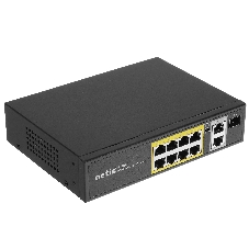 Коммутатор Netis P110GH, 8×100 Мбит/с PoE+ + 2×1 Гбит/с + 1×1 Гбит/с SFP, неуправляемый