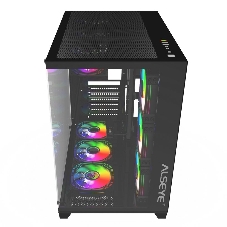 Корпус Alseye Paladin-B, Midi-Tower, чёрный, 4 x 120 мм