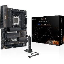 Материнская плата ASUS PROART X870E-CREATOR WIFI, AM5, AMD X870E, 4xDDR5, 4xSATA, 4xM.2, 2xPCIe 5.0 x16, 1xPCIe 4.0 x4, 2xUSB-C 40Gbps, 1xUSB-C 20Gbps, 7xUSB-A 10Gbps, 1xUSB-A 2.0, 1xDP (v1.4), 1xHDMI (v2.1), 1x10Gb LAN, 1x2.5Gb LAN, Wi-Fi 7, Bluetooth 5.4, 3x3.5 мм, 7.1, ATX