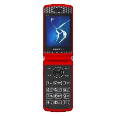 Мобильный телефон Maxvi E11 красный/серебристый