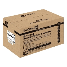 Источник бесперебойного питания ExeGate SpecialPro UNB-1200.LED.AVR.EURO.RJ 1200VA/750W, LED, AVR, 4 евророзетки, RJ45/11, черный