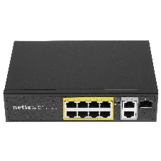 Коммутатор Netis P110GH, 8×100 Мбит/с PoE+ + 2×1 Гбит/с + 1×1 Гбит/с SFP, неуправляемый