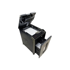 Шредер Office Kit SA200С 3,8x10 черный/серый с автоподачей (секр.P-4) фрагменты 220лист. 40лтр. скобы пл.карты