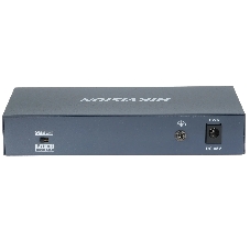Коммутатор Hikvision DS-3E0106P-E/M(B), 4×100 Мбит/с PoE + 2×100 Мбит/с, неуправляемый