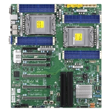 Материнская плата серверная Supermicro X12DPG-QT6-B, сокет LGA4189, чипсет Intel C621A, 16xDDR4 ECC, 6xPCIe 4.0 x16, 1xPCIe x8, 2xM.2, 10xSATA-III, 2x10 Gigabit Ethernet, 3xUSB 3.1, USB Type-C, VGA, COM, Enhanced E-ATX