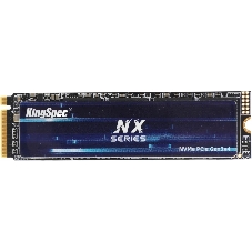 Накопитель SSD KingSpec NX-2Tb, 2000Gb, PCIe 3.0 x4, M.2 2280, NVMe, R/W 3400/3100
