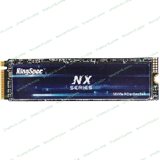 Накопитель SSD KingSpec NX-2Tb, 2000Gb, PCIe 3.0 x4, M.2 2280, NVMe, R/W 3400/3100