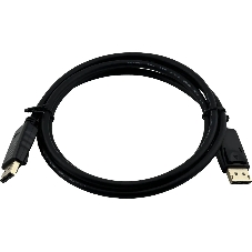 Кабель аудио-видео Buro DisplayPort (m)/DisplayPort (m) 1.5м. черный
