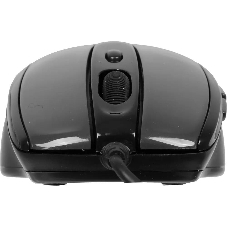 Мышь проводная A4Tech N-708X серый глянец/черный, 1600 dpi, USB, кнопки - 6