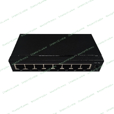 Коммутатор неуправляемый NEOMAX NMS-108P-1000-S, 8 портов 1000 Mbps, металл
