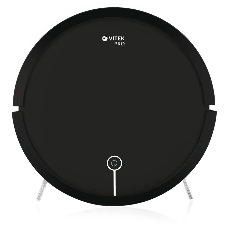 Робот-пылесос Vitek VT-1802 черный, 2200 мА·ч Li-Ion, уборка сухая, пылесборник контейнер 0.7 л