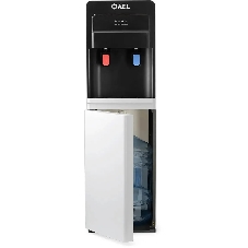 Кулер для воды AEL LD-AEL-805a, нижняя загрузка, нагрев 95 °С, охлаждение 10 °С, черный/белый